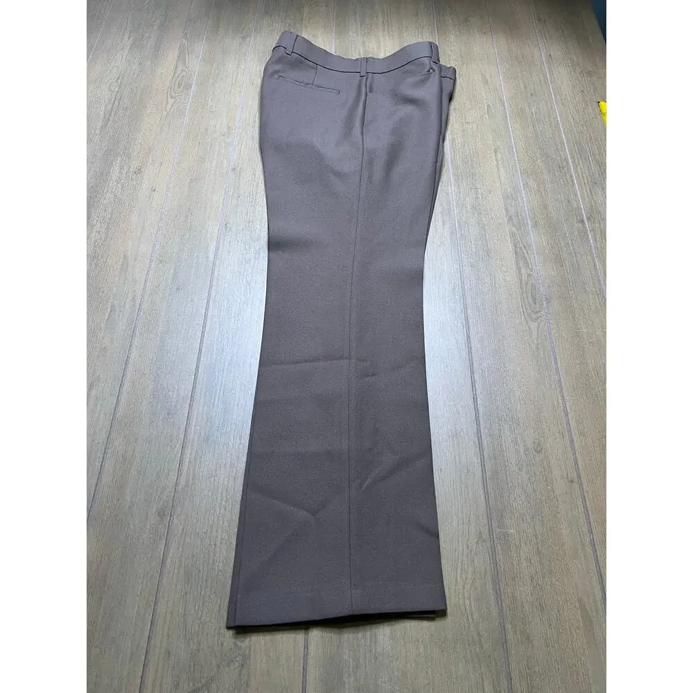 Vintage 80s Levi’s‎ Action Slacks Brown Dress Pants Talon Zip Classic Sz 34x31